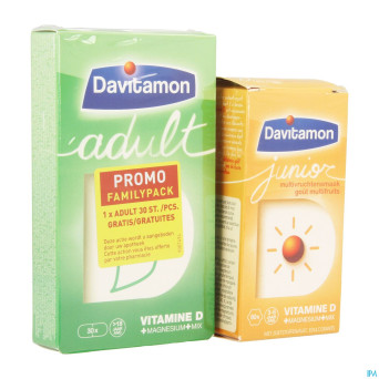 Davitamon junior multi comp 60 + adulte comp 30