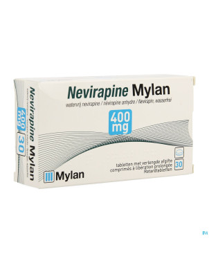 Nevirapine viatris 400mg comp liber.prol. 30