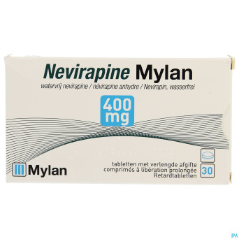 Nevirapine viatris 400mg comp liber.prol. 30