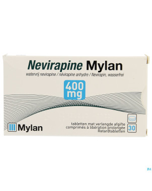 Nevirapine viatris 400mg comp liber.prol. 30