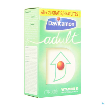 Davitamon adult comp 40 + 20 gratuit