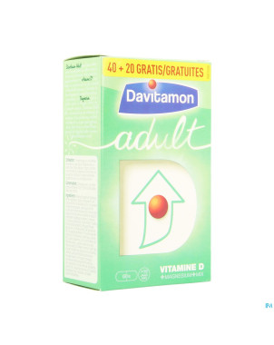 Davitamon adult comp 40 + 20 gratuit