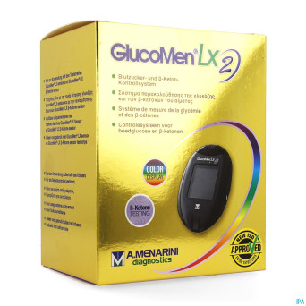 Glucomen lx2 set mg/dl be