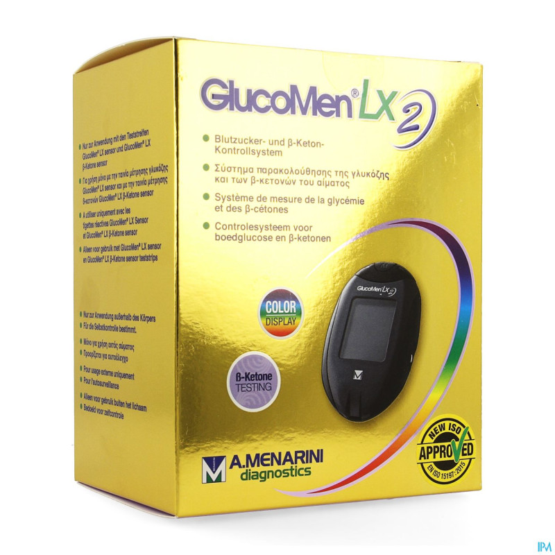 Glucomen lx2 set mg/dl be