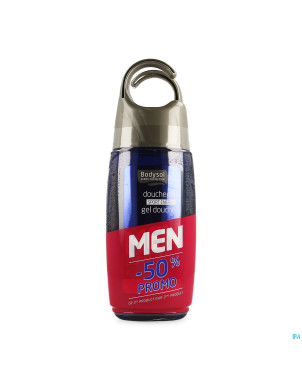 Bodysol men gel douche sport 2x250ml 2e -50%