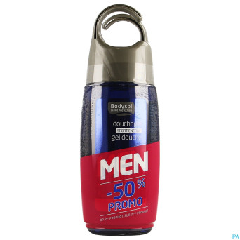 Bodysol men gel douche sport 2x250ml 2e -50%