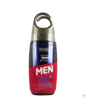 Bodysol men gel douche sport 2x250ml 2e -50%