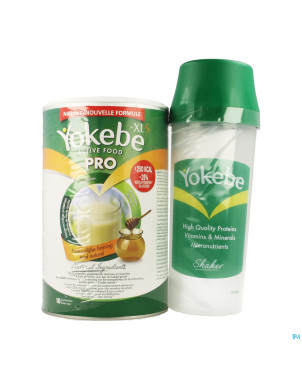 Yokebe pro by xls miel naturel 400g + shaker