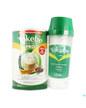 Yokebe pro by xls choco 400g + shaker gratuit