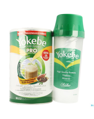 Yokebe pro by xls choco 400g + shaker gratuit