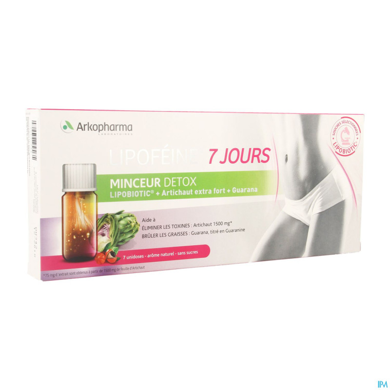 Lipofeine minceur detox    7x10ml