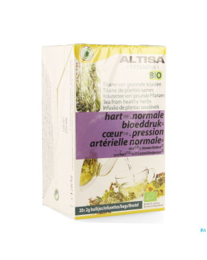 Altisa tisane pression sanguine bio 20x2g