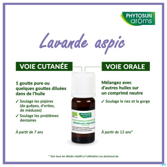 Phytosun lavande aspic fr-bio-01 be2  5ml