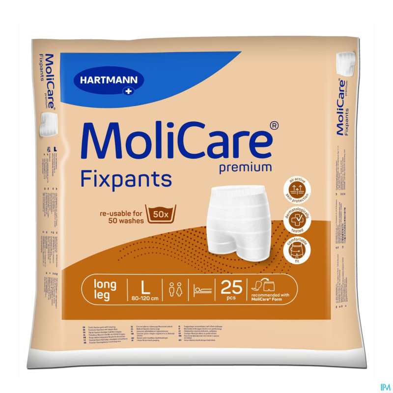 Molicare premium fixpants long leg large    25
