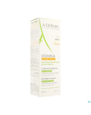 Aderma exomega control creme emollient  tube 200ml
