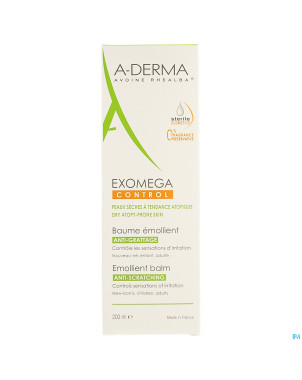 Aderma exomega control baume emollient  tube 200ml