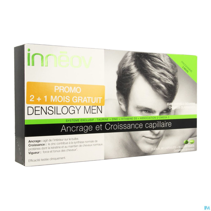 Inneov densilogy homme  caps 90 + comp 90 promo