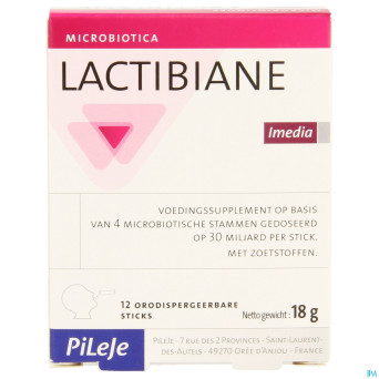 Lactibiane imedia    sticks 12