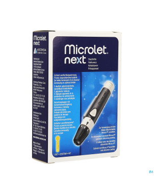 Ascensia microlet next autopiqueur + 10 aiguilles