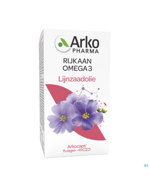 Arkogelules huile de lin    60