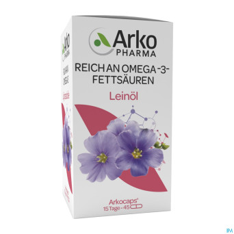 Arkogelules huile de lin    60