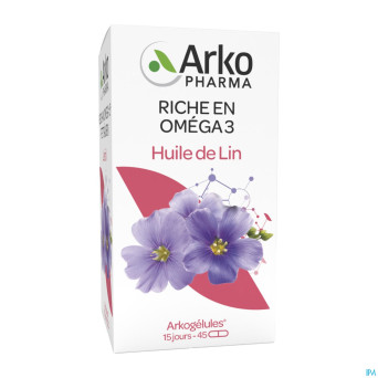 Arkogelules huile de lin    60