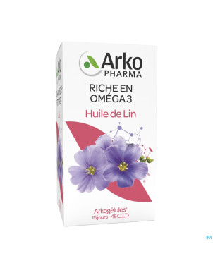 Arkogelules huile de lin    60