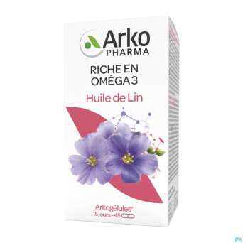 Arkogelules huile de lin    60