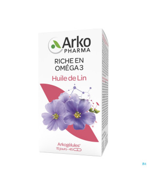 Arkogelules huile de lin    60