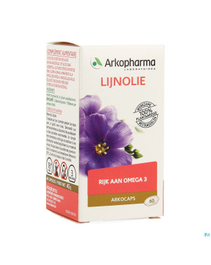 Arkogelules huile de lin    60