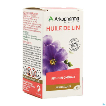 Arkogelules huile de lin    60