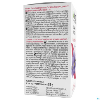 Arkogelules huile de lin    60