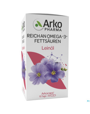 Arkogelules huile de lin    60