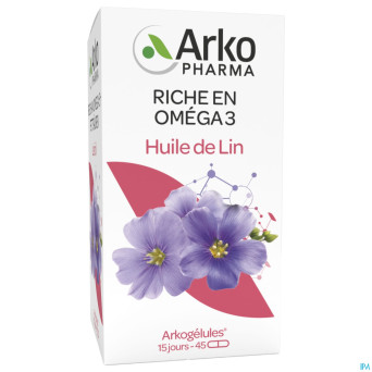 Arkogelules huile de lin    60