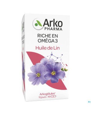 Arkogelules huile de lin    60