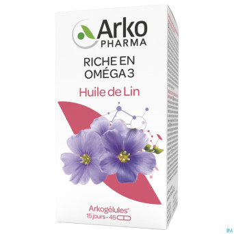 Arkogelules huile de lin    60