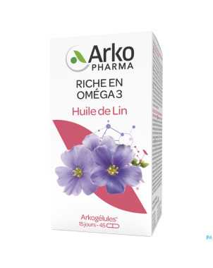 Arkogelules huile de lin    60