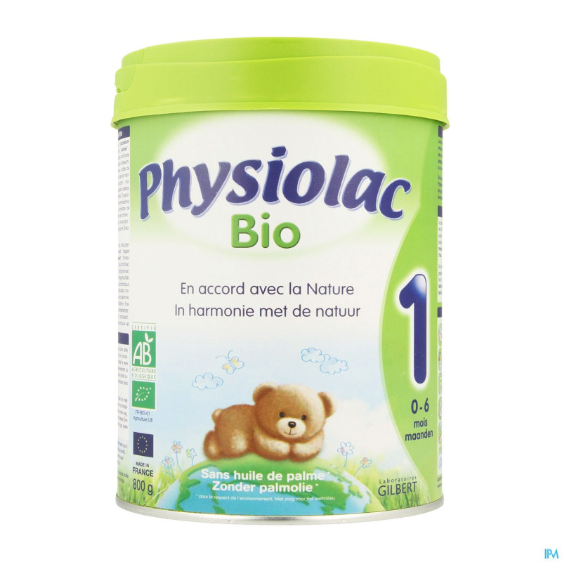 Physiolac bio 1 lait pdr    800g
