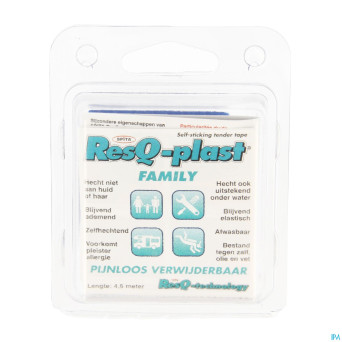Resq-plast family 4,5mx50mm bleu 1