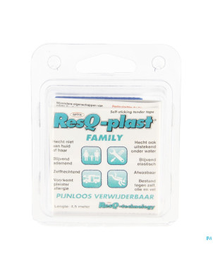 Resq-plast family 4,5mx50mm bleu 1