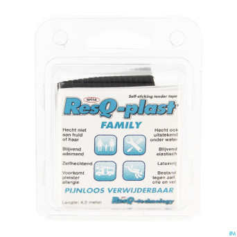 Resq-plast family 4,5mx50mm noir 1
