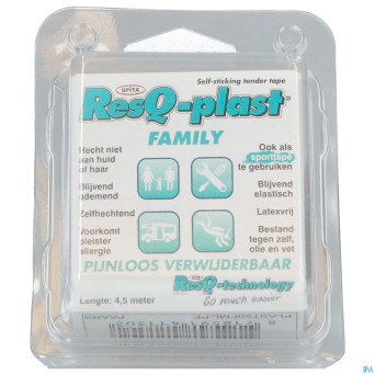 Resq-plast family 4,5mx50mm purple 1