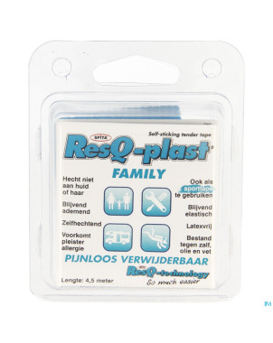 Resq-plast family 4,5mx50mm turquoise 1