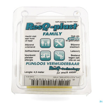 Resq-plast family 4,5mx50mm jaune 1