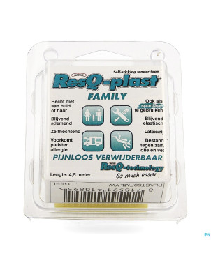 Resq-plast family 4,5mx50mm jaune 1