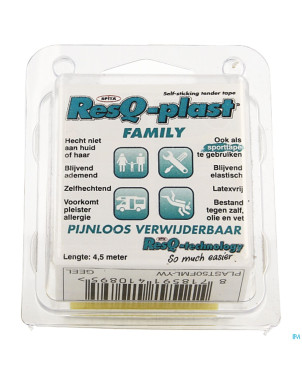 Resq-plast family 4,5mx50mm jaune 1