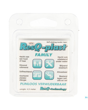 Resq-plast family 4,5mx50mm blanc 1