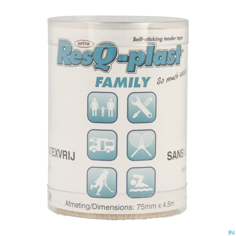 Resq-plast family 4,5mx75mm beige 1