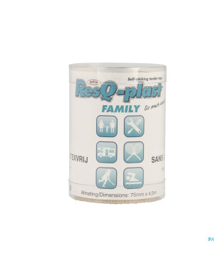 Resq-plast family 4,5mx75mm beige 1