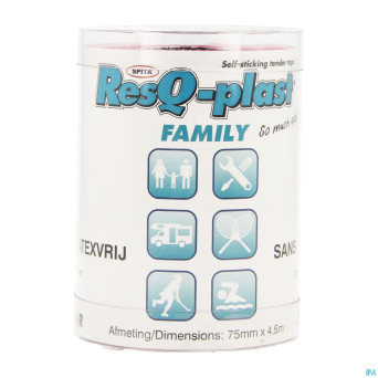 Resq-plast family 4,5mx75mm rose 1